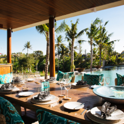 12 Copy of Villa Umah Daun Dining and pool view