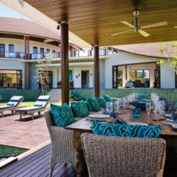 3 Copy of Villa Umah Daun Dining with villa view